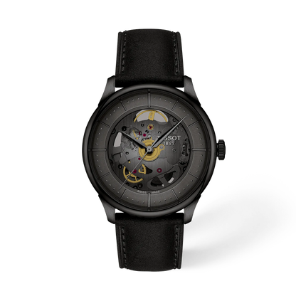 Tissot Chemin Des Tourelles Skeleton 39Mm T1398363644100