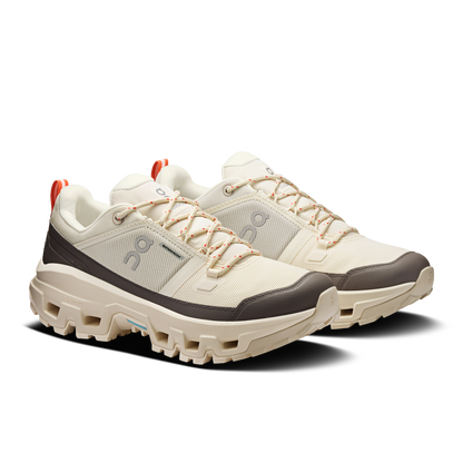 on running cloudrock low waterproof ivory (women's)