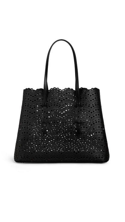 Alaïa Mina 37 Bag In Perforated Vienne Calfskin