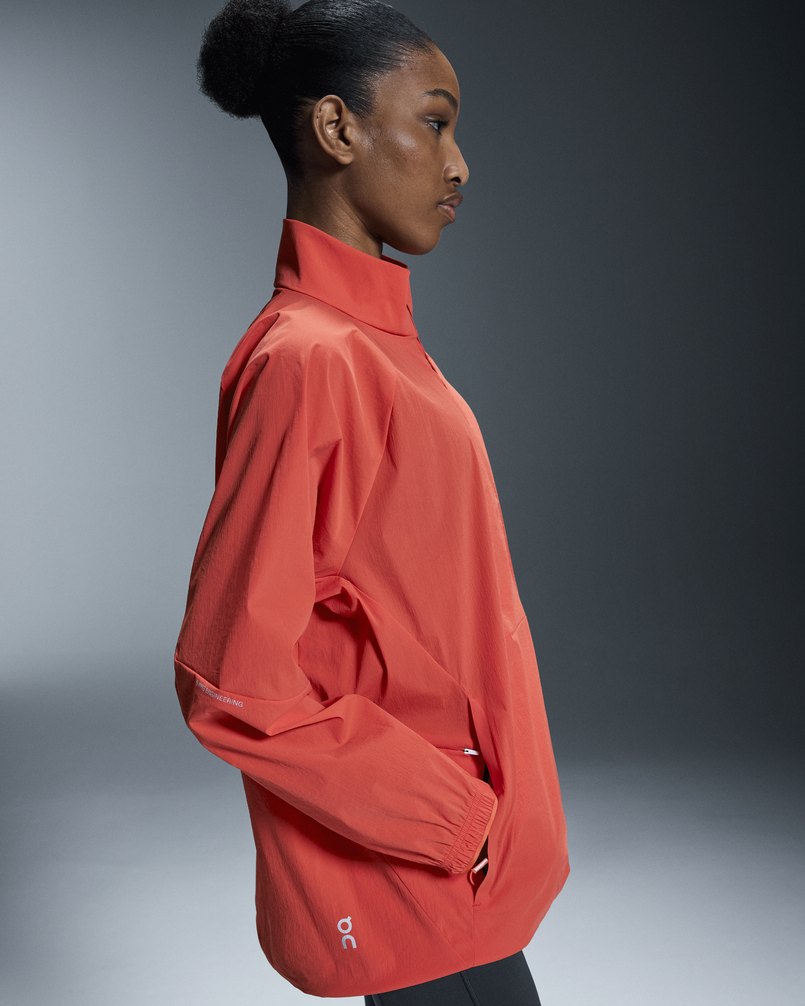 on all-day 1/2 zip jacket Spice (Women's)