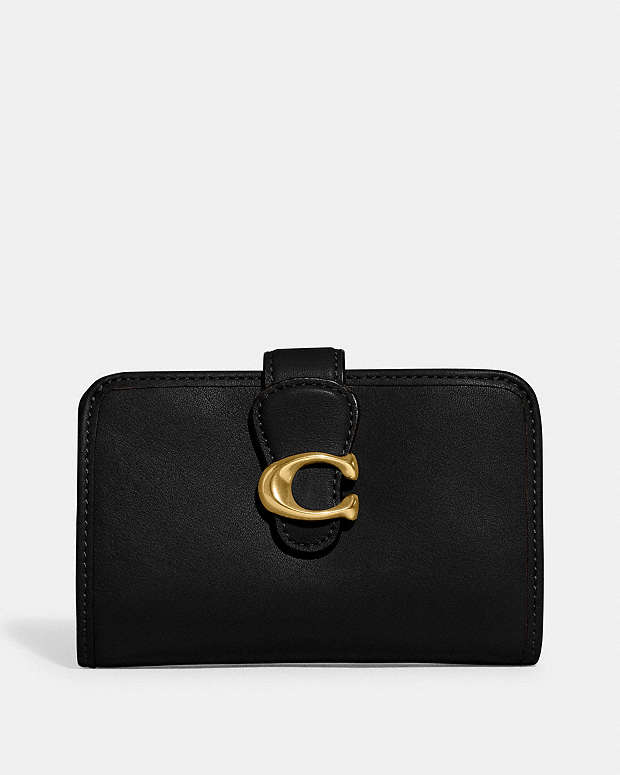 Tabby Medium Wallet Brass-Black Brass-Black