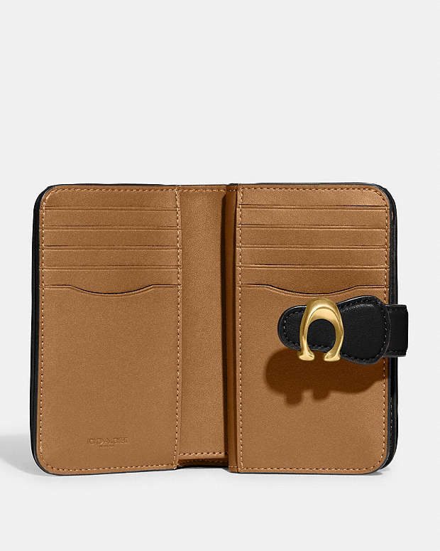Tabby Medium Wallet Brass-Black Brass-Black
