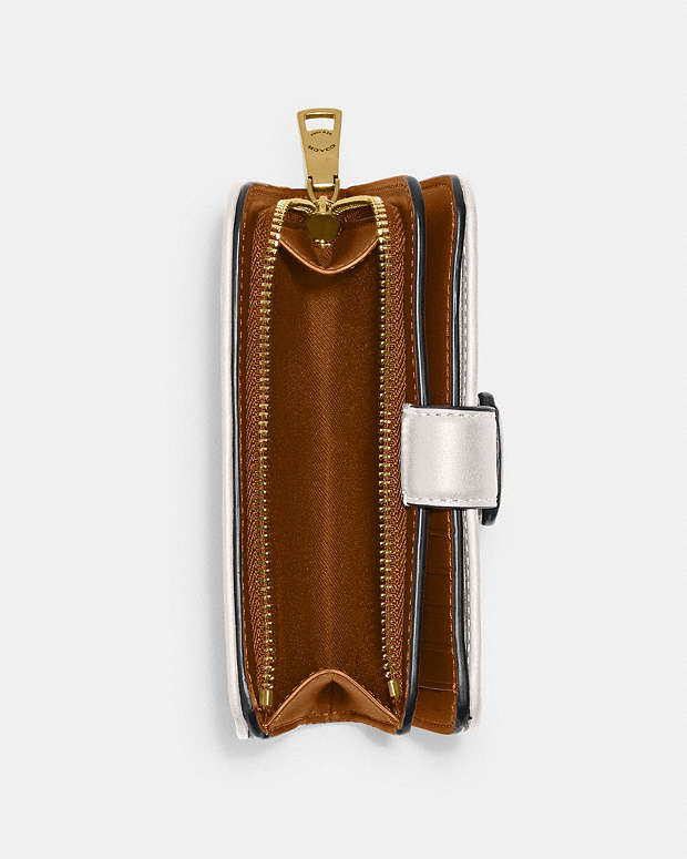 Tabby Medium Wallet Brass-Chalk Brass-Chalk