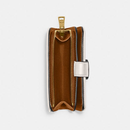 Coach Tabby Medium Wallet Brass/Chalk