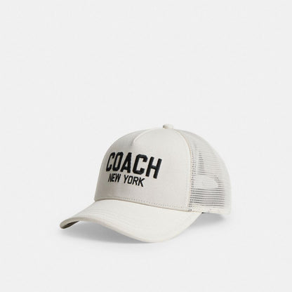 Coach Trucker Hat Chalk