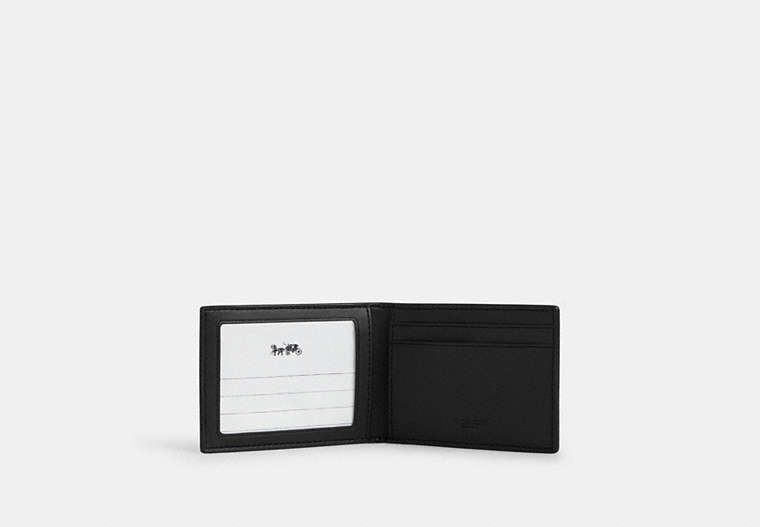 Compact Billfold Wallet In Blocked Signature Canvas Sand-Tan Sand-Tan