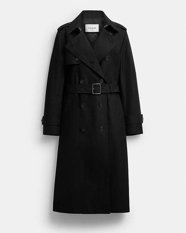 Long Trench Black Black