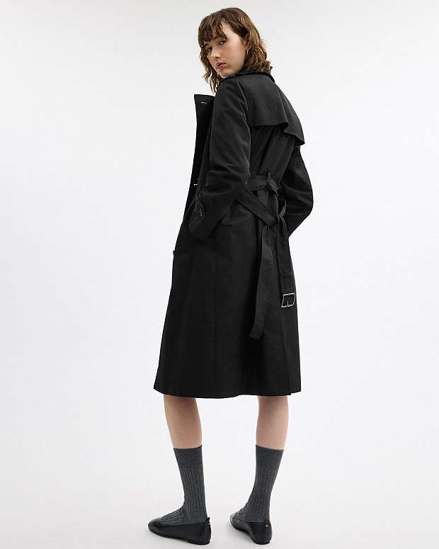 Long Trench Black Black