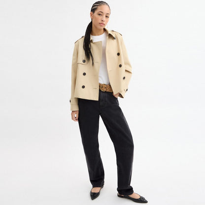 Coach Short Trench Light Khaki
