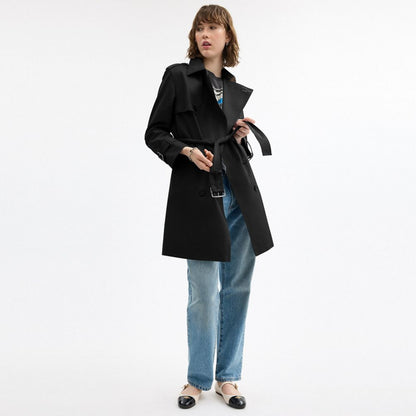 Coach Mid Trench Black