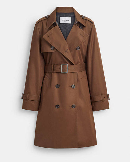 Mid Trench Chocolate Brown Chocolate Brown