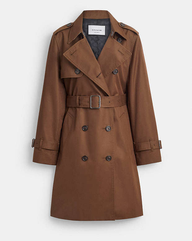 Mid Trench Chocolate Brown Chocolate Brown