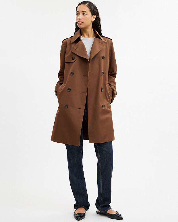 Mid Trench Chocolate Brown Chocolate Brown