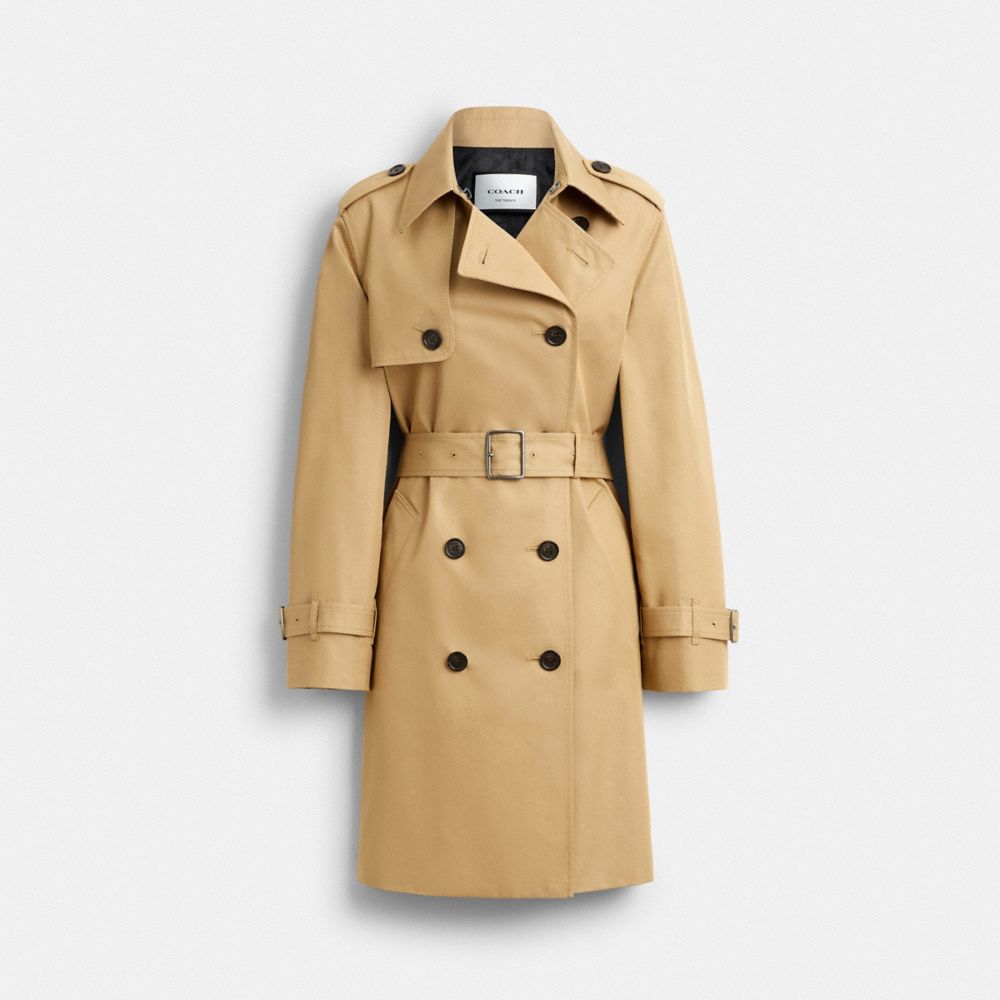 Coach Mid Trench Khaki