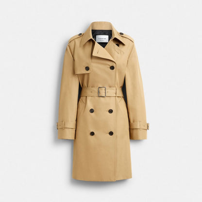 Coach Mid Trench Khaki