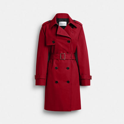Coach Mid Trench Ruby