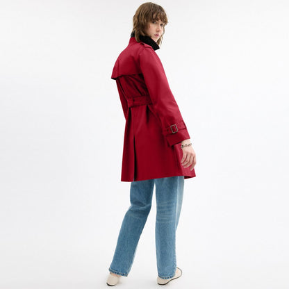 Coach Mid Trench Ruby