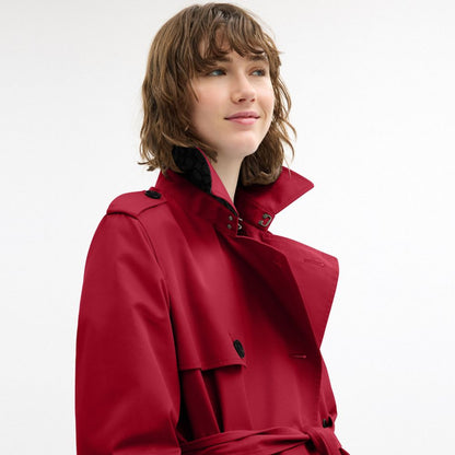 Coach Mid Trench Ruby