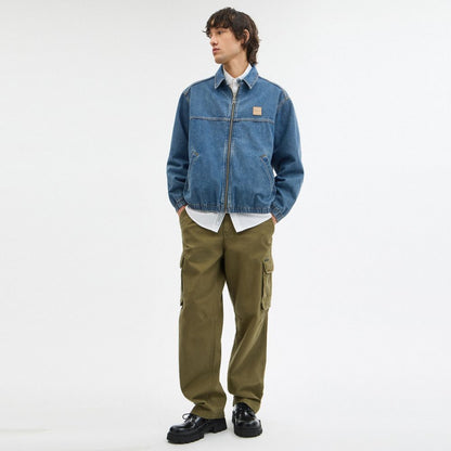 Coach Denim Zip Jacket Western Wash