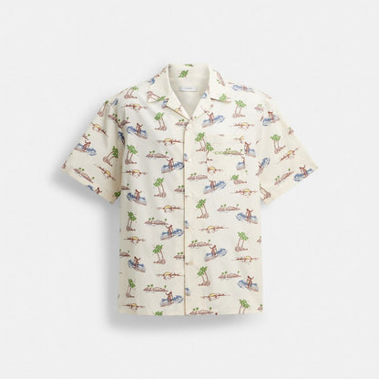 Coach Surf Camp Shirt Multi