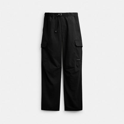 Coach Nylon Utility Pants Black