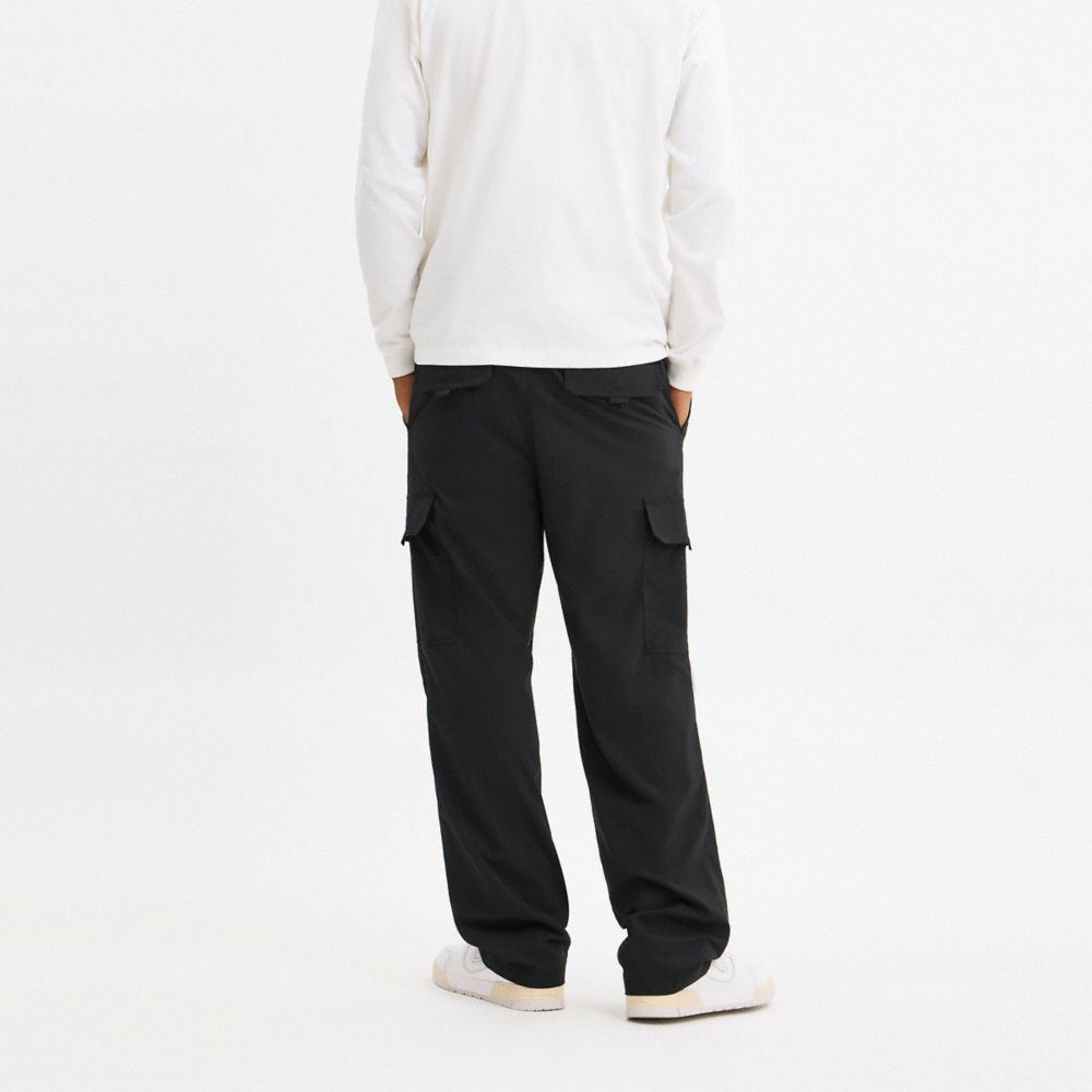 Coach Nylon Utility Pants Black
