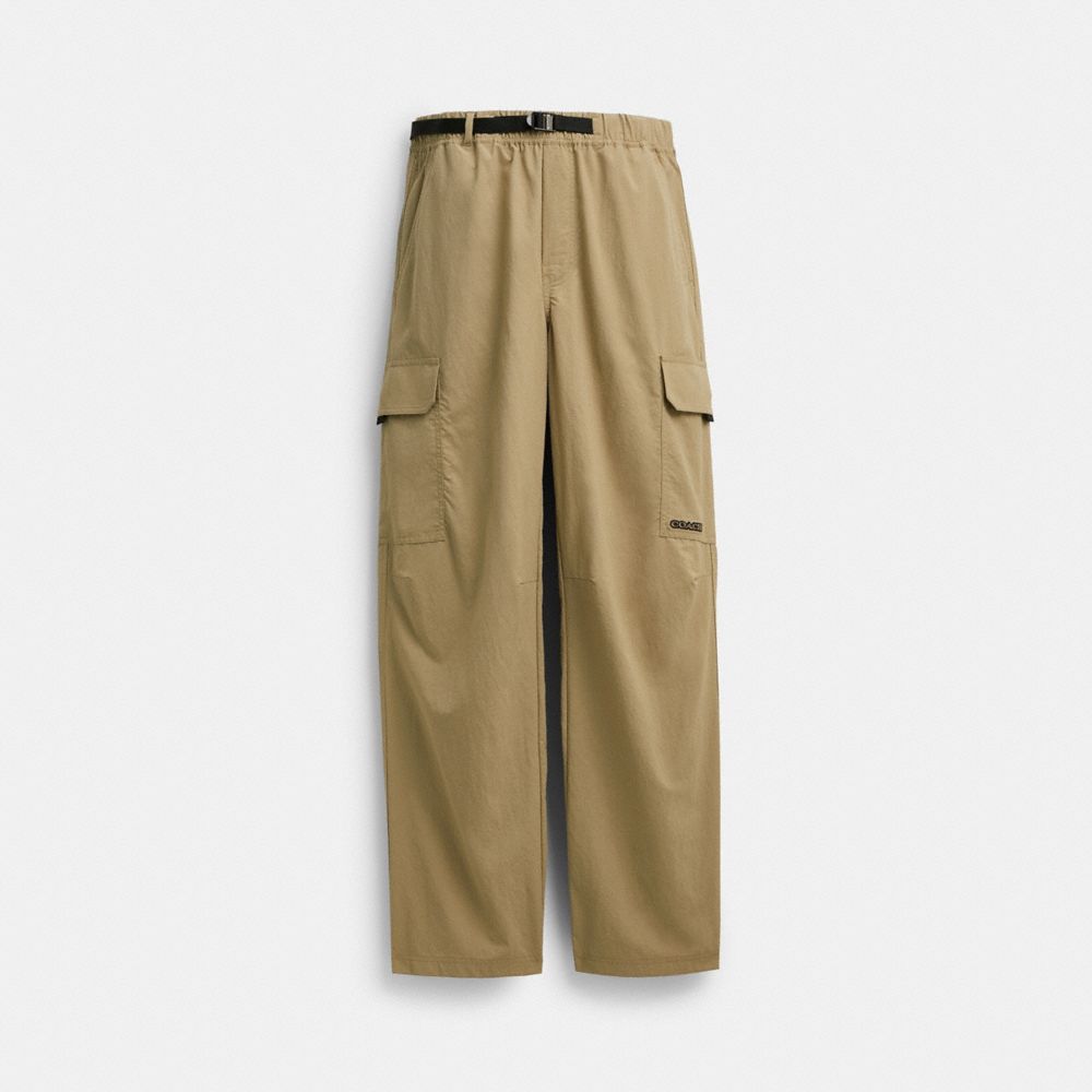 Coach Nylon Utility Pants Khaki