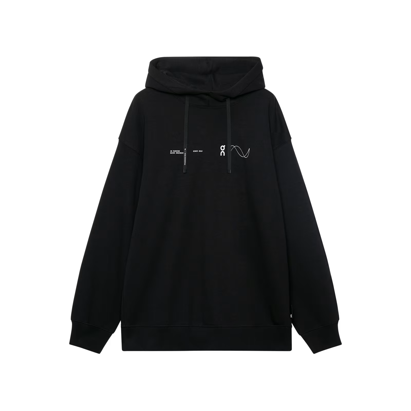 On Club Hoodie Avant Black