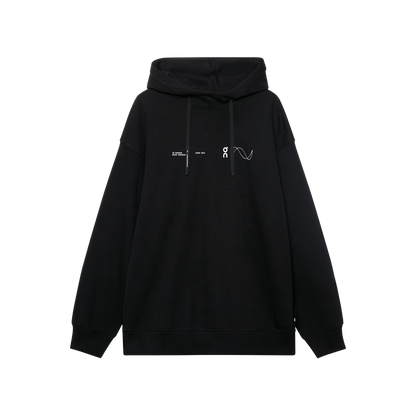 On Club Hoodie Avant Black