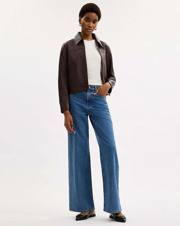 High Rise Denim Jeans Hudson Medium Wash Hudson Medium Wash