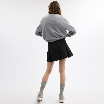 Coach Mini Skirt With Turnlocks Black