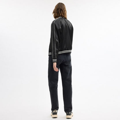 Coach Reversible Signature Souvenir Varsity Jacket Black