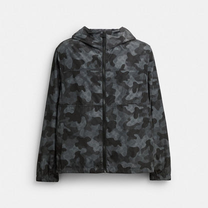 Coach Camo Signature Windbreaker Black Camo