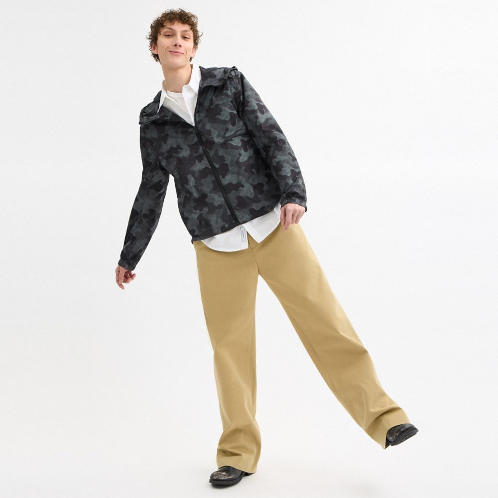 Coach Camo Signature Windbreaker Black Camo