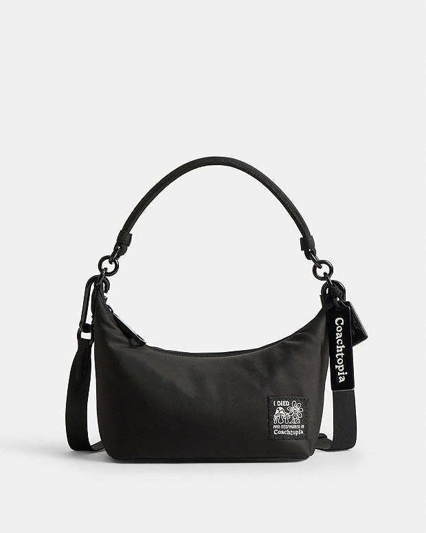 Coachtopia Loop Shoulder Bag Black Black