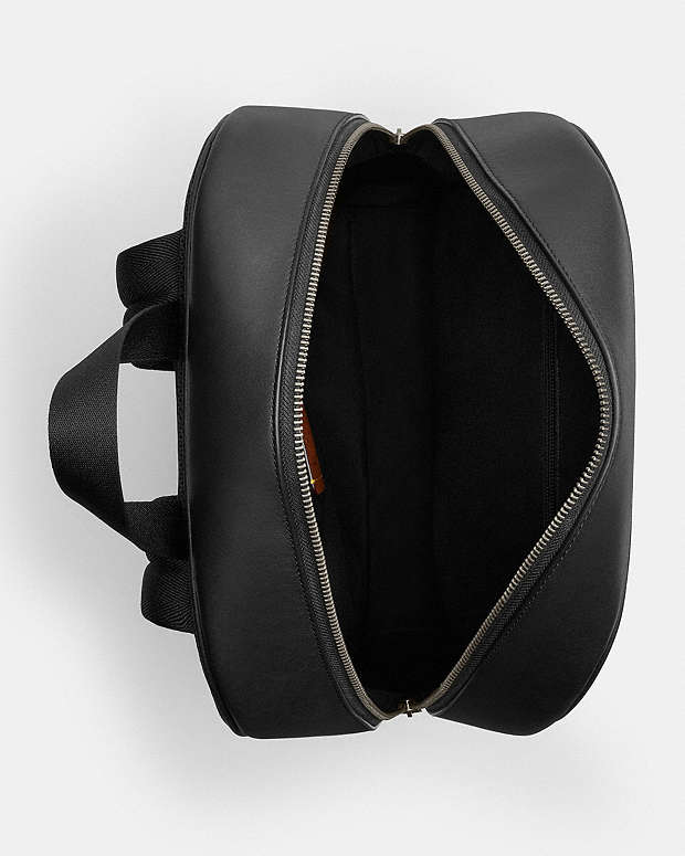Owen Backpack In Signature Canvas Signature Canvas-Gunmetal-Charcoal-Black Signature Canvas-Gunmetal-Charcoal-Black