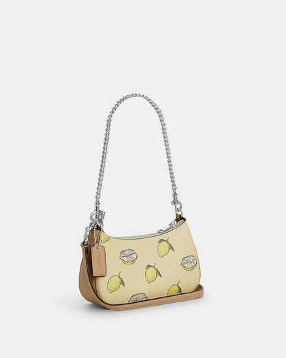 Teri Mini Crossbody Bag With Lemon Print Sv-Garden Glade Multi Sv-Garden Glade Multi