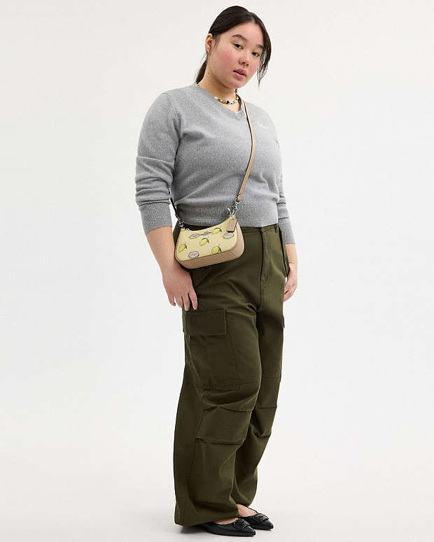 Teri Mini Crossbody Bag With Lemon Print Sv-Garden Glade Multi Sv-Garden Glade Multi