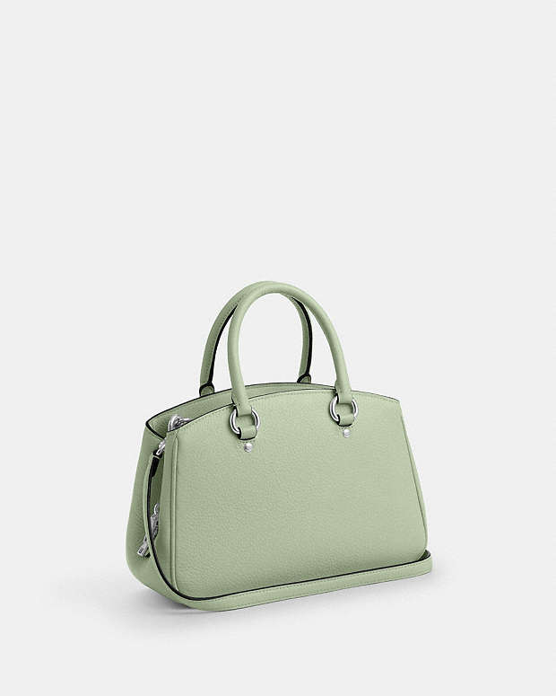 Savannah Small Carryall Bag Pebbled Leather-Sv-Light Pistachio Pebbled Leather-Sv-Light Pistachio