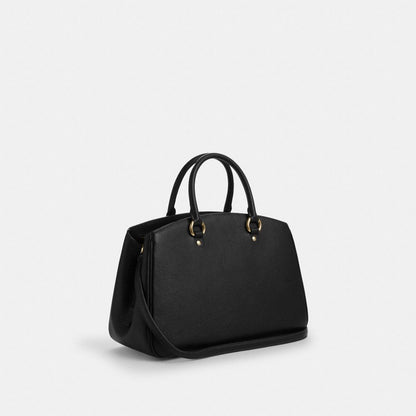 Coach Savannah Carryall Bag Gold Black