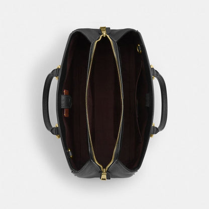 Coach Savannah Carryall Bag Gold Black