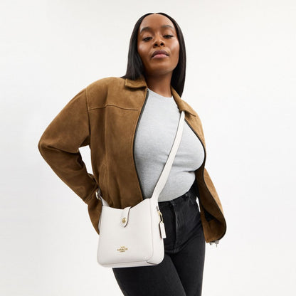 Coach Hadley Mini Crossbody Bag Gold Chalk