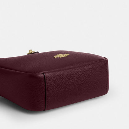 Coach Hadley Mini Crossbody Bag Im Dark Wine
