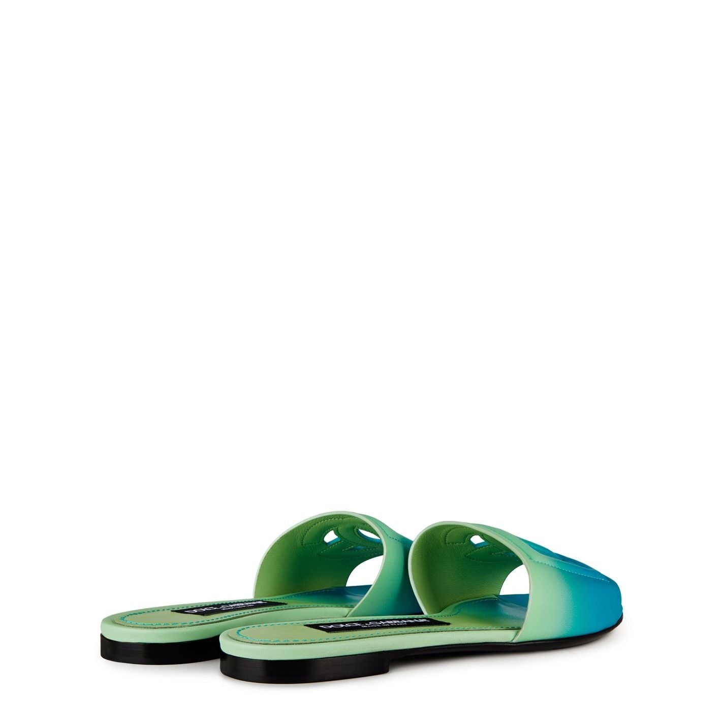  Calfskin Sliders Acqua