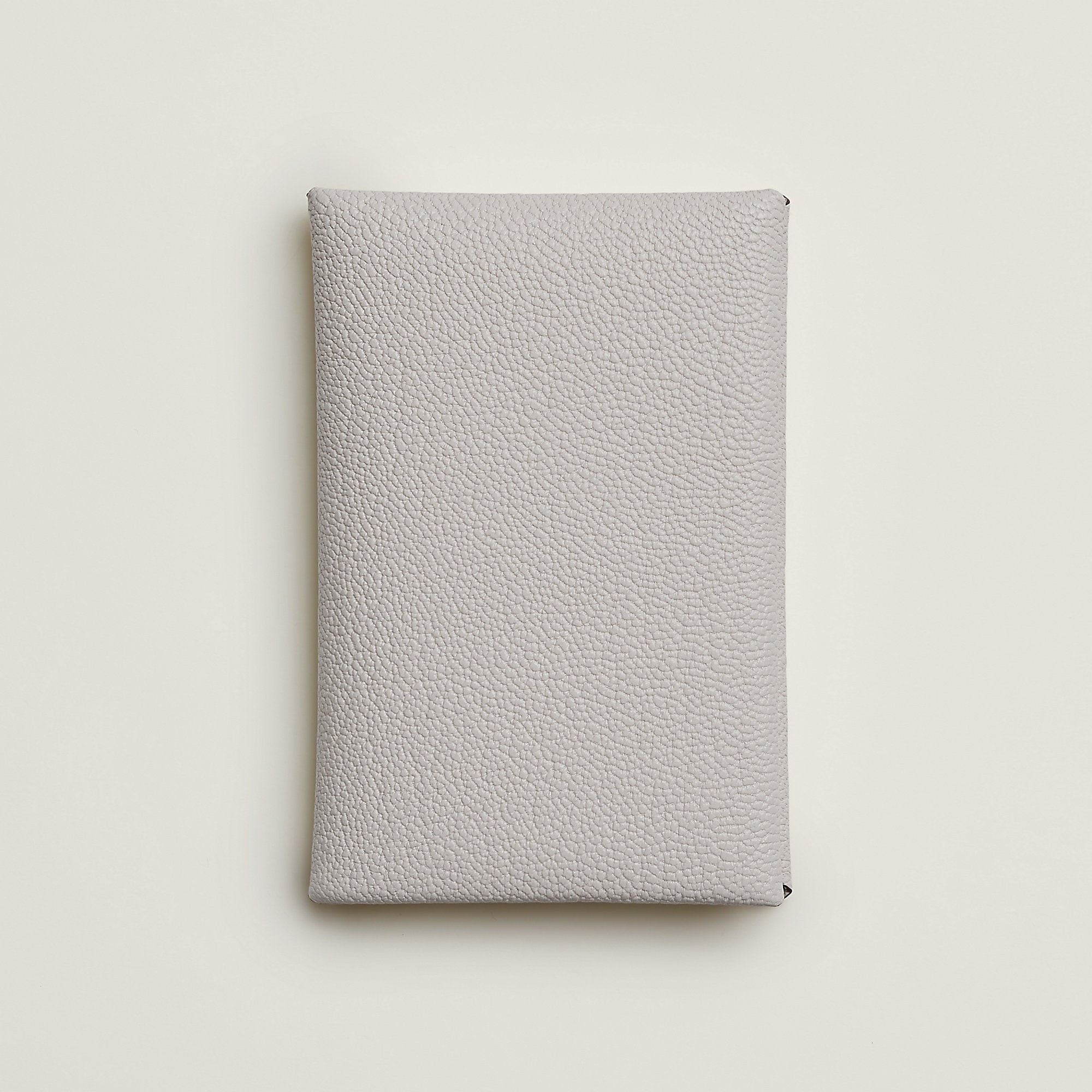 Hermes Calvi Card Holder Toupe