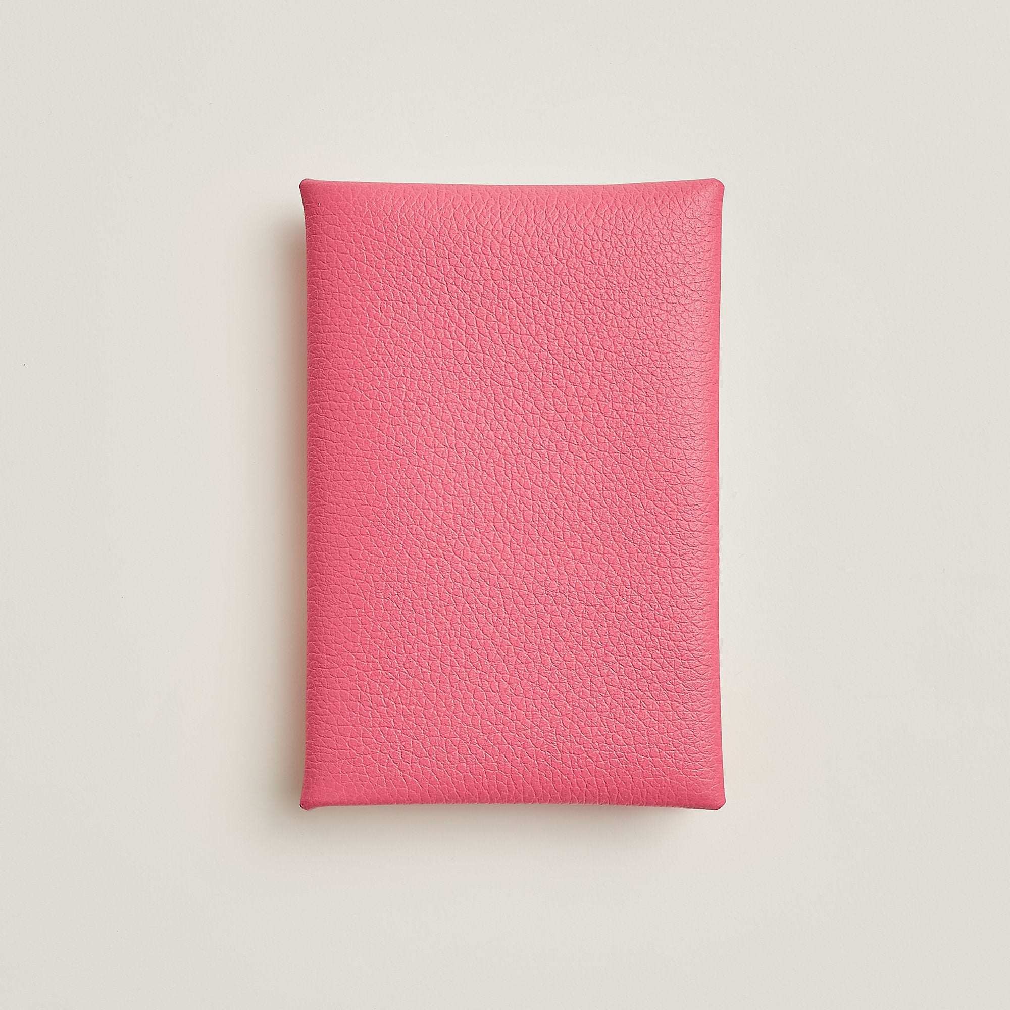 Hermes Calvi Card Holder Rose Azale