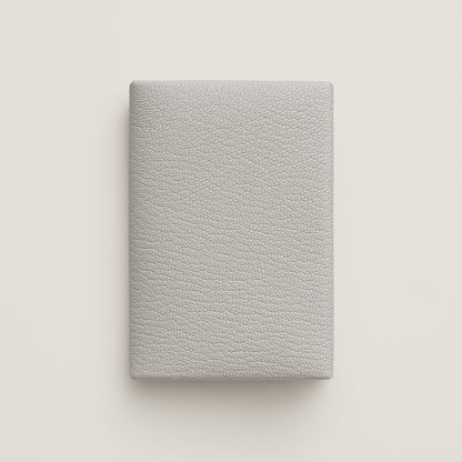  Hermes Calvi Duo Compact Card Holder Gris Perle