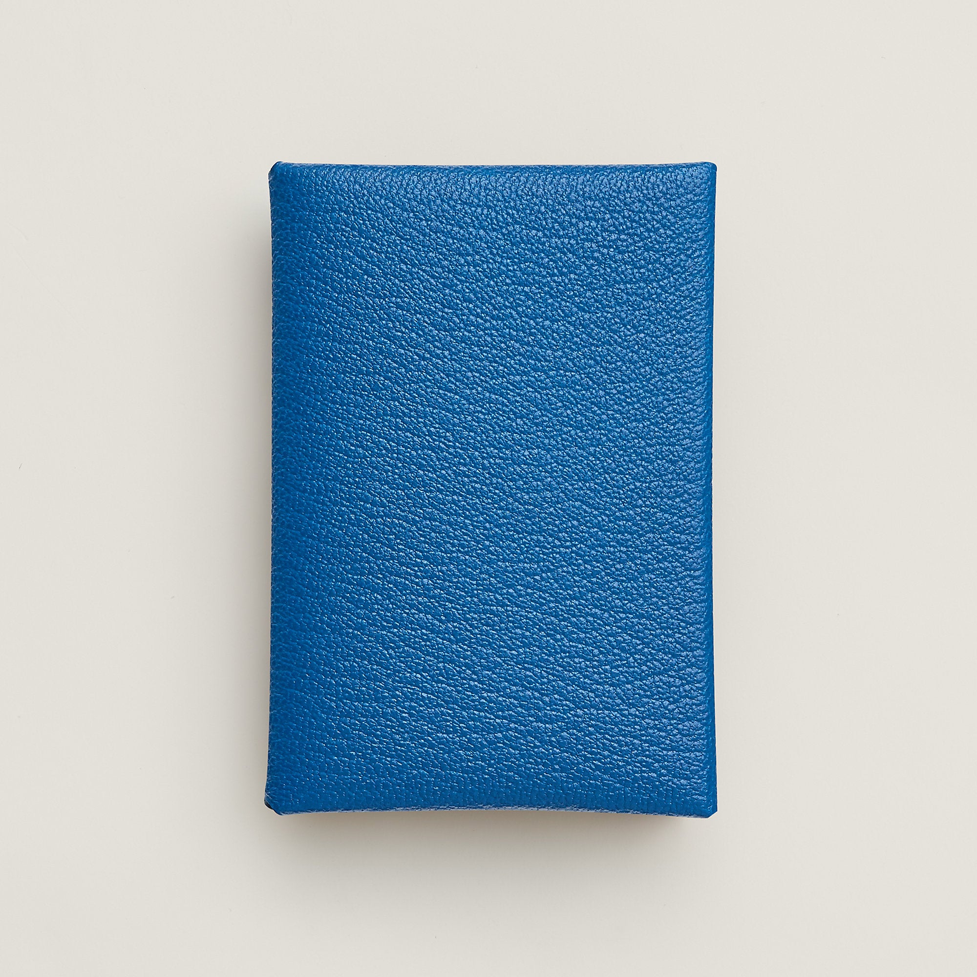  Hermes Calvi Duo Compact Card Holder Jaune Citron