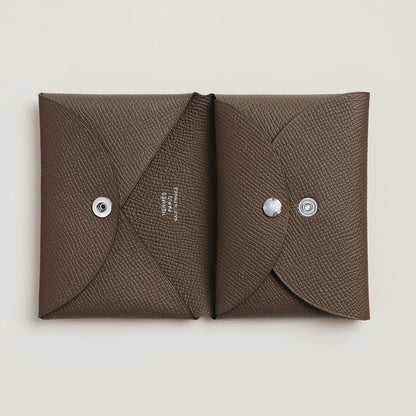  Hermes Calvi Duo Compact Card Holder Corce