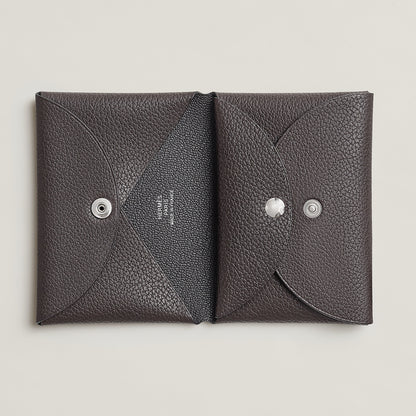  Hermes Calvi Duo Compact Card Holder Bne